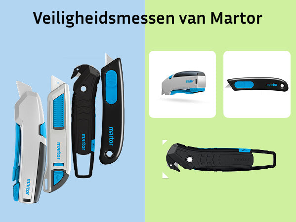 Nieuw in het assortiment: Veiligheidsmessen van Martor
