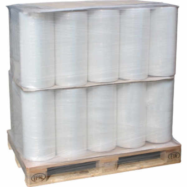 Kg Machinefolie 250% 50cm 17my transparant (Pal-ca 750 kg)