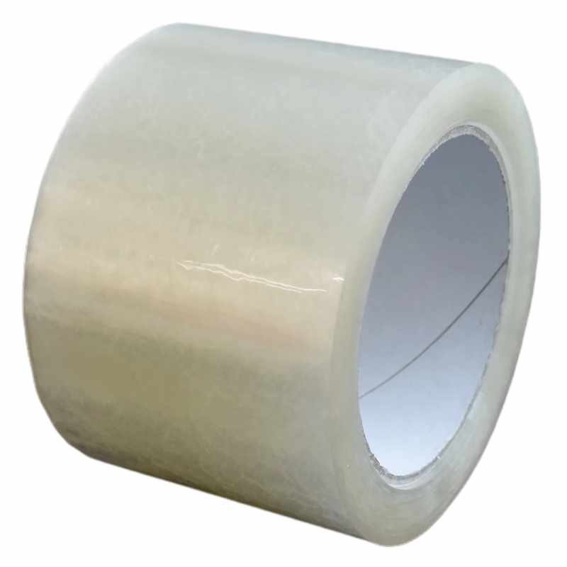 Ds-24 rol Tape PP Acryl 75mmx66m 25my transp. LN