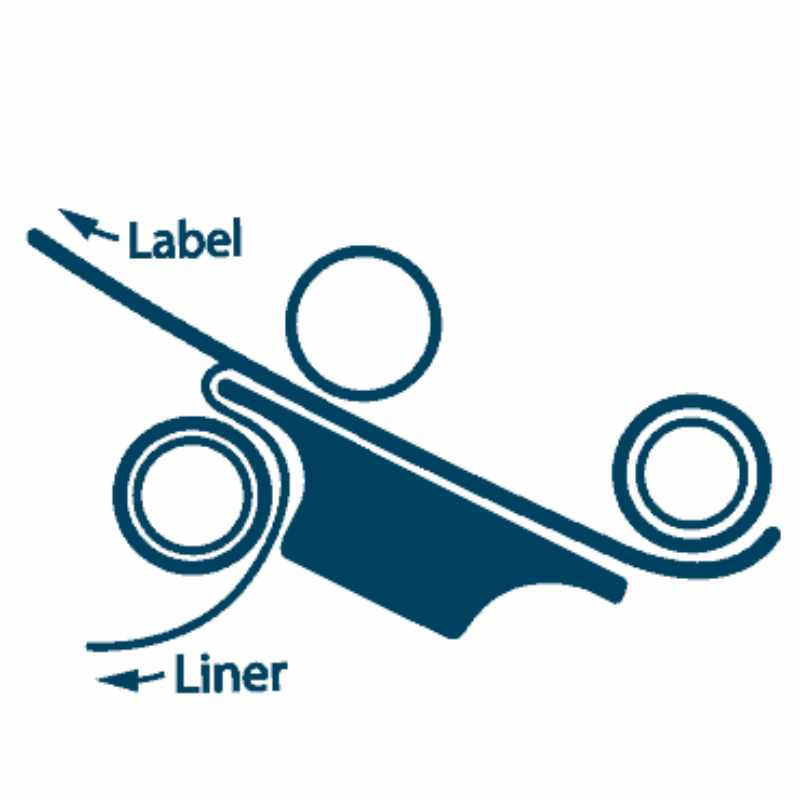 Dispenser voor etiketten, 150mm breed