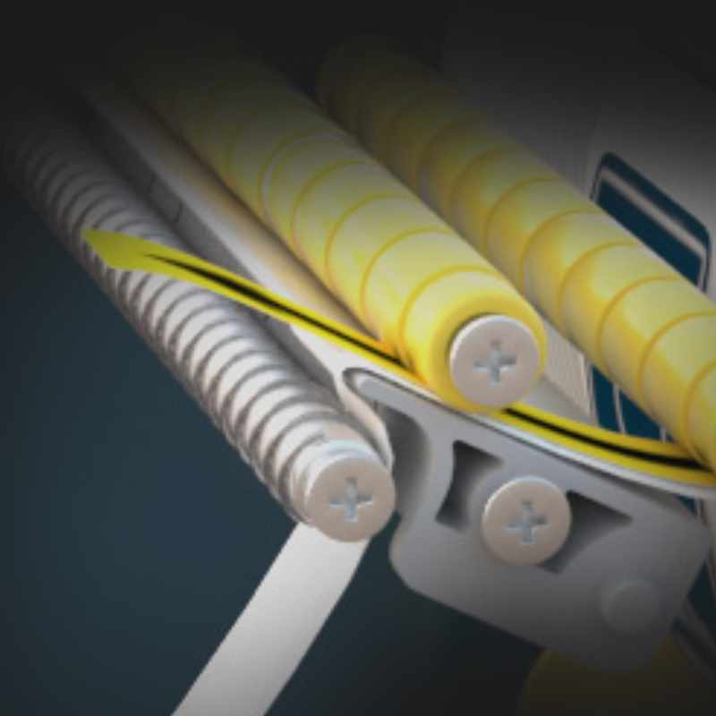 Dispenser voor etiketten, 300mm breed