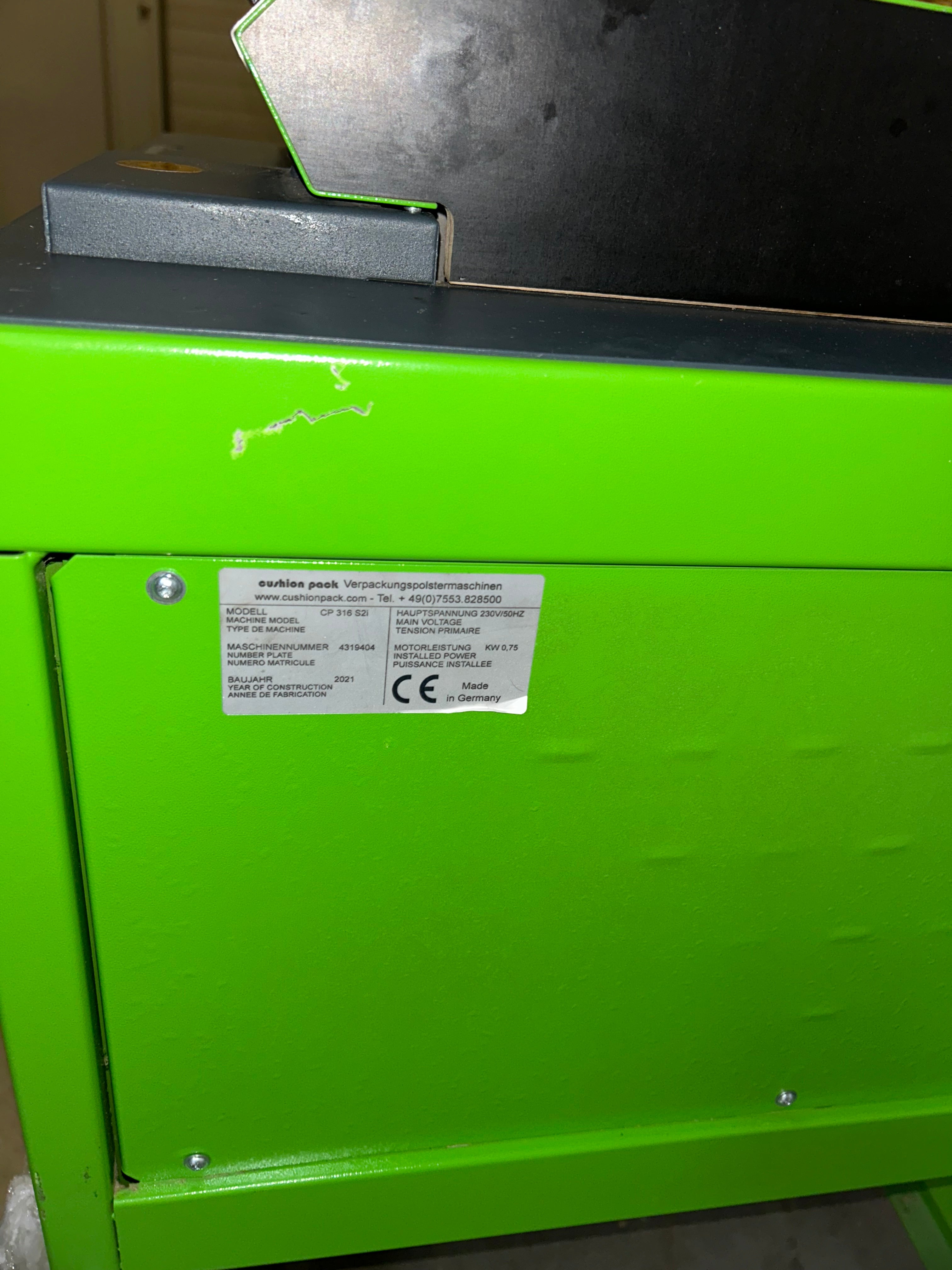 Kartonshredder CP 316 (gebruikt)