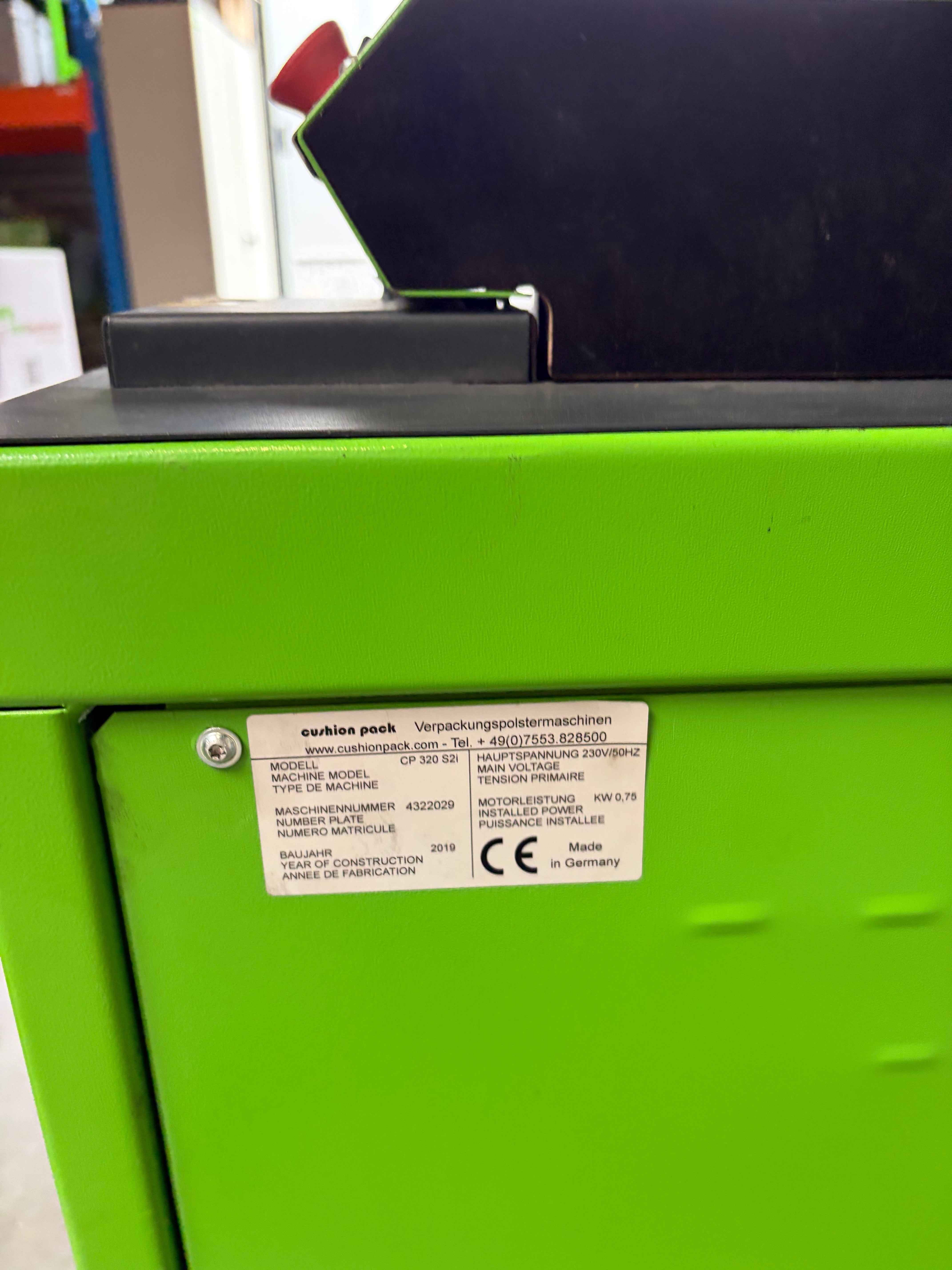 Kartonshredder CP 320 (gebruikt)