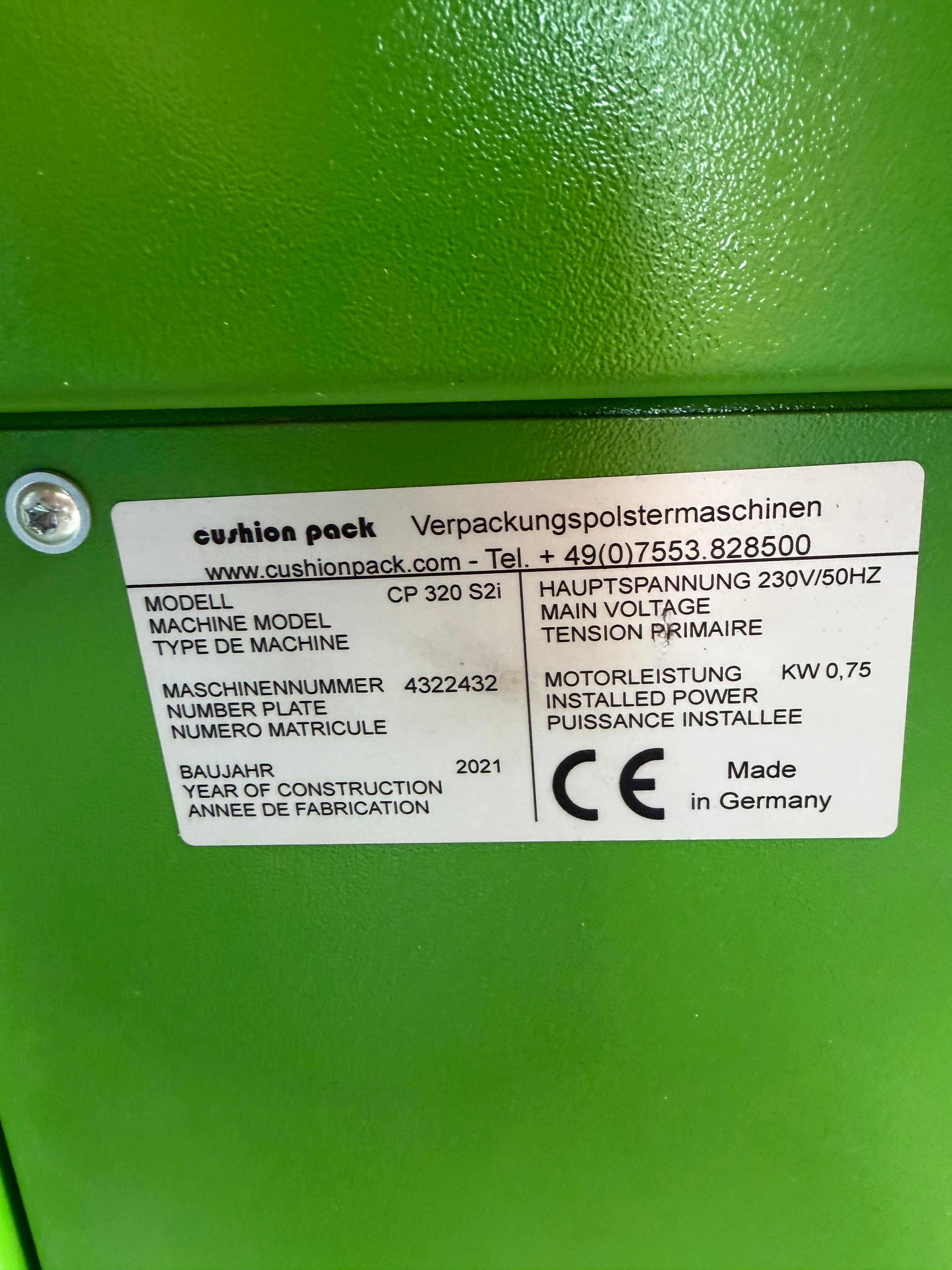 Kartonshredder CP 320 (gebruikt)