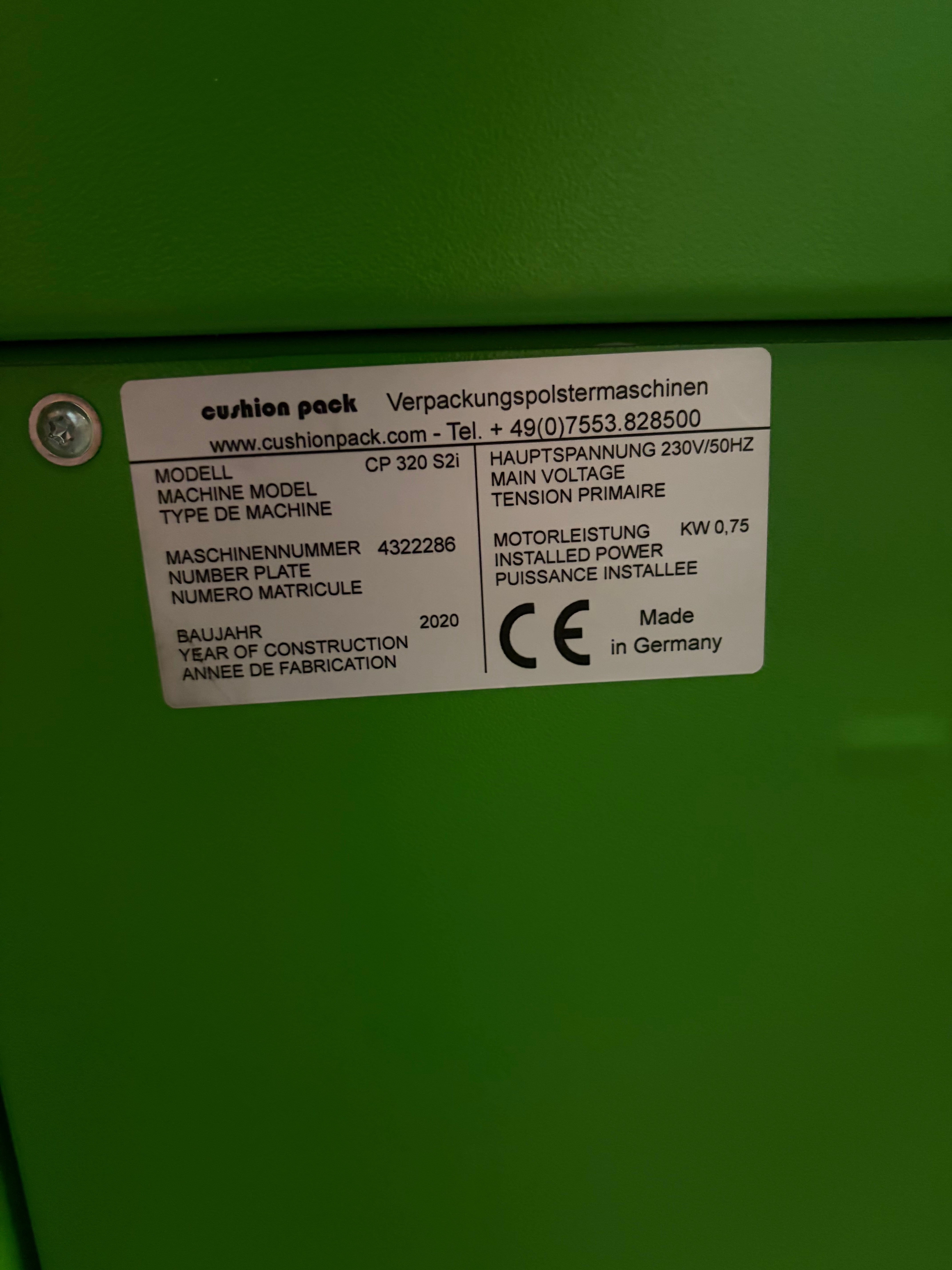 Kartonshredder CP 320 (gebruikt)