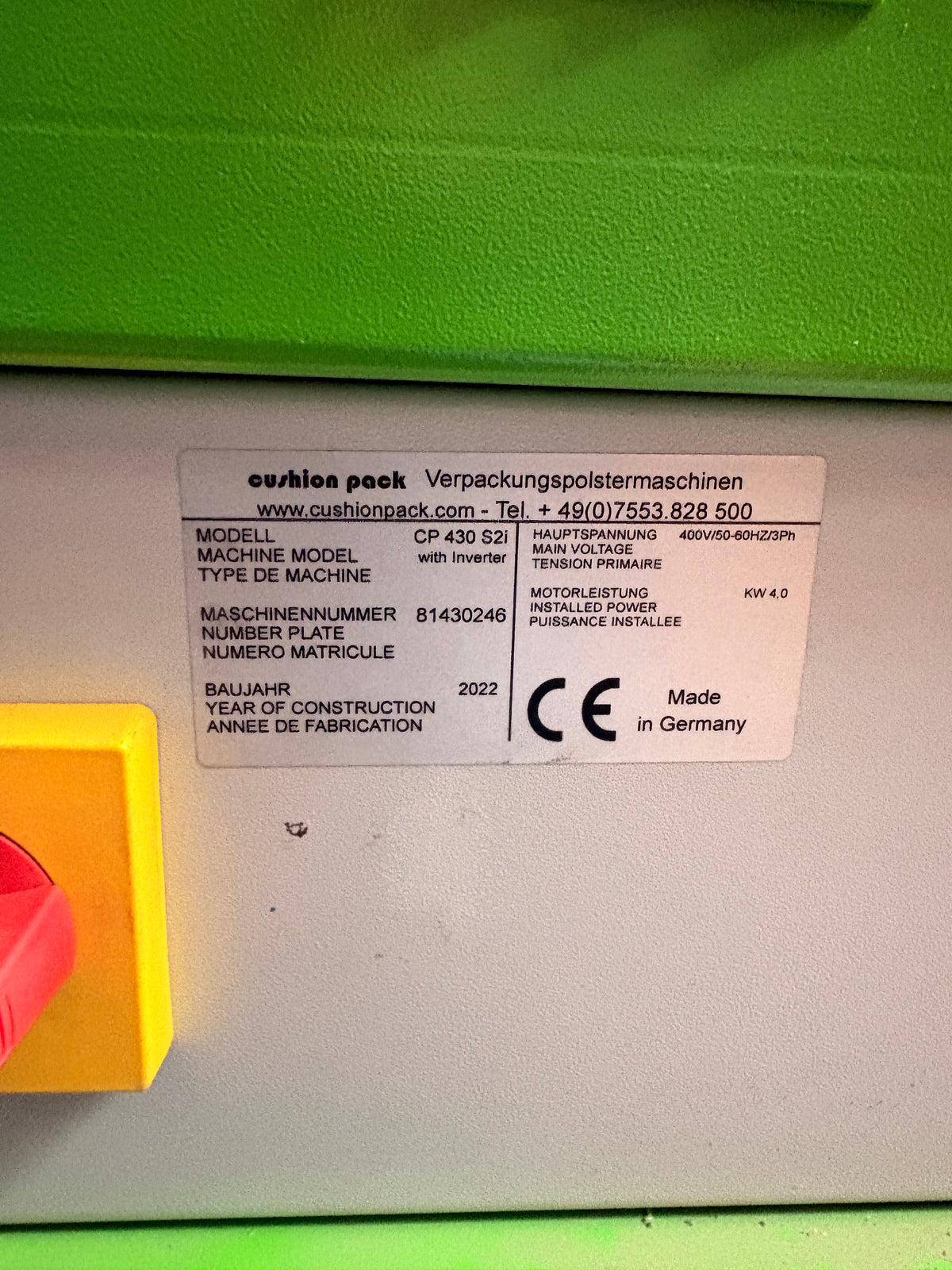Kartonshredder CP 430 (gebruikt)