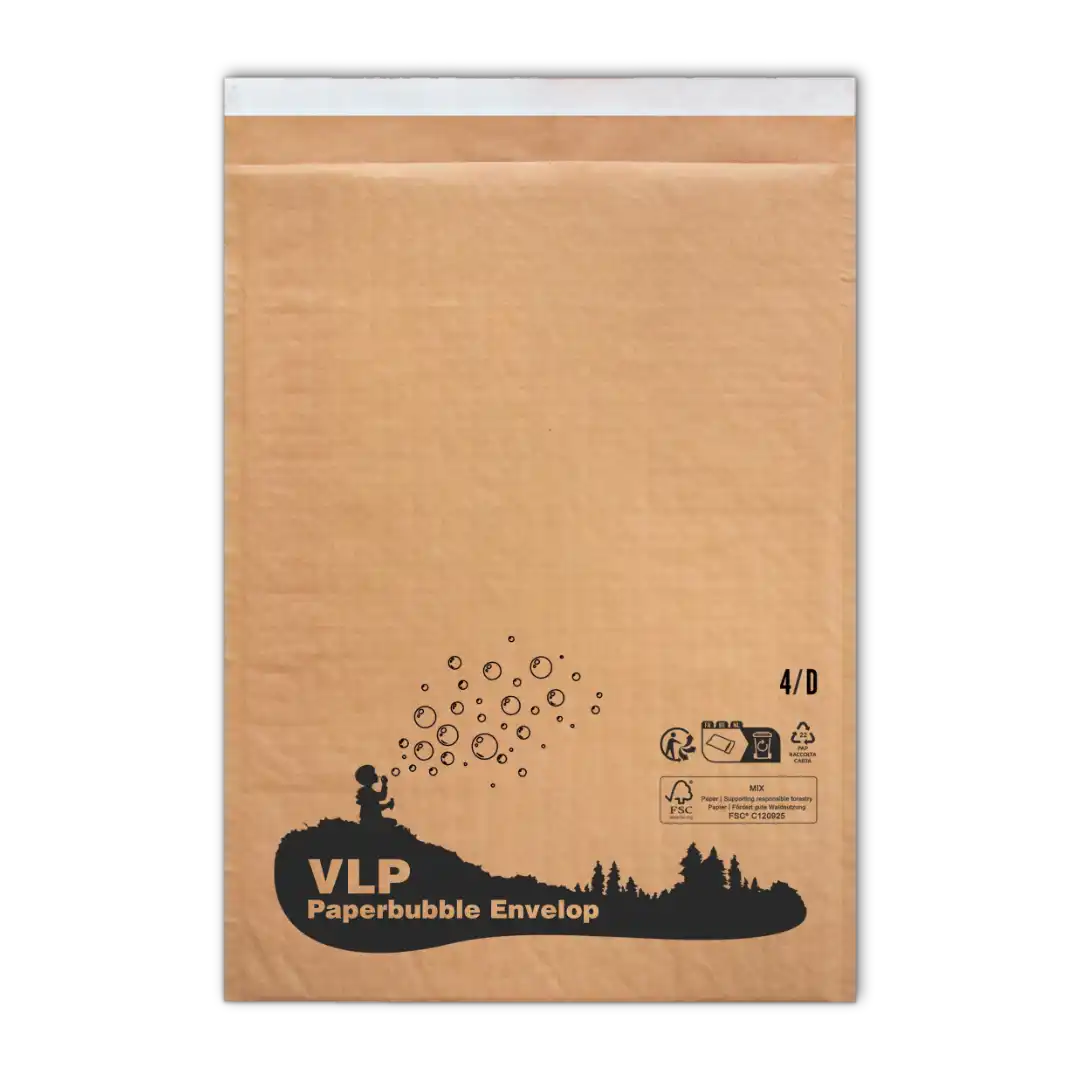 Paperbubble envelop 230x350mm bruin
