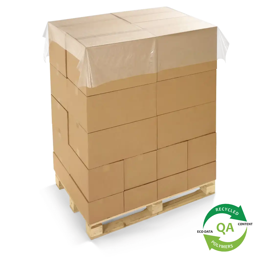 Rol Topvel 120x160cm 40my 100% Recycled transp. (rol-300 st)